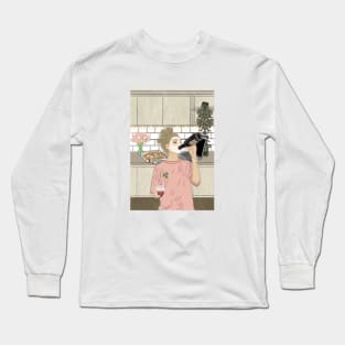 Pizza night Long Sleeve T-Shirt